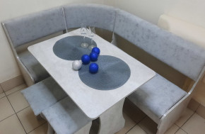 Кухонный уголок Миссия V велюр (цемент) в Боготоле - bogotol.mebelnovo.ru | фото