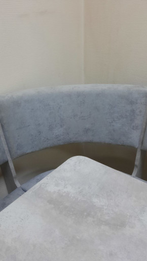 Кухонный уголок Миссия V велюр (цемент) в Боготоле - bogotol.mebelnovo.ru | фото