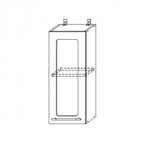 Монако ВПС 300 шкаф верхний стекло в Боготоле - bogotol.mebelnovo.ru | фото