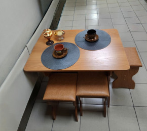 Обеденная зона Миссия (бук) в Боготоле - bogotol.mebelnovo.ru | фото