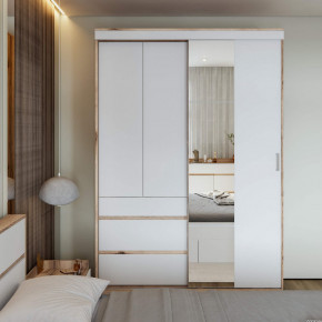 Шкаф-купе Брауни 1.5м в Боготоле - bogotol.mebelnovo.ru | фото