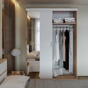 Шкаф-купе Брауни 1.5м в Боготоле - bogotol.mebelnovo.ru | фото